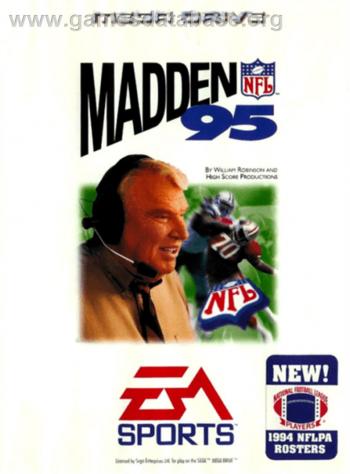 Cover Madden NFL 95 for Genesis - Mega Drive